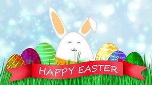 「ハッピーイースター – イースターバニー動画アニメーション」の動画素材（ロイヤリティフリー）9187196 | Shutterstock
