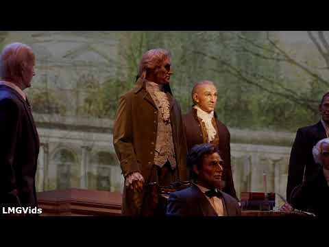 [2021] Hall of Presidents Animatronics - Close up - Magic Kingdom, Walt Disney World Florida
