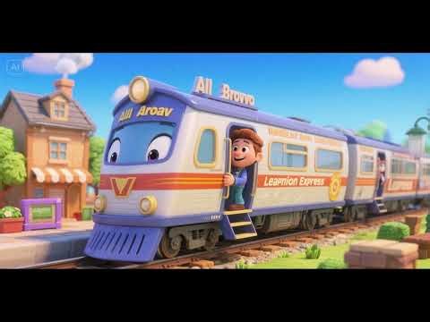 All Aboard the Learning Express 🚂✨ | Kids ABC & Counting Song
