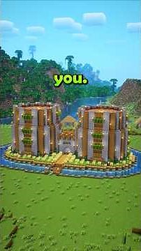 Minecraft Duo Fortified Castle 🏰 #minecraftbuilding