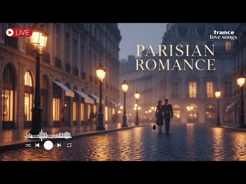 French Chanson with Soft Female Vocal 💖 Romantic Paris Mood