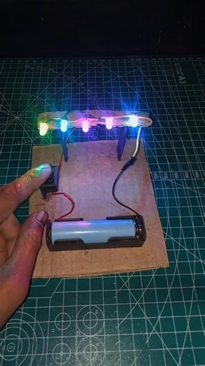 Simple RGB light project 💡. #project #tech #rgblighting #diy #youtubeshorts