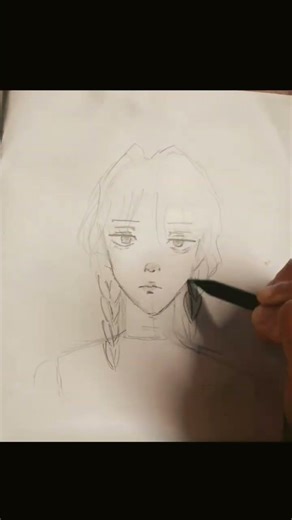 How to draw Wednesday? #drawing #art