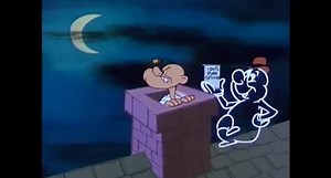 Popeye the sailor man #popeye #thesailorman #halloween #ghost #funnyclassictoon #viralvideo | Classic toons