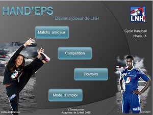 Hand'EPS : jeu éducatif pour un 1er cycle de Handball