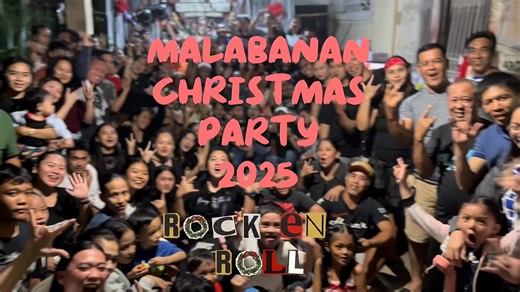 1.6K views · 66 reactions | Malabanan Christmas Party 2025 Theme: Rock en' Roll Christmas Thank you to all our sponsors  | Jang Malabanan Teñoso | Facebook