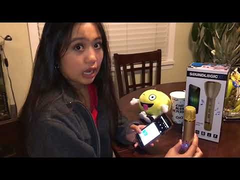 Review On The New Bluetooth Karaoke Microphone SoundLogic XT