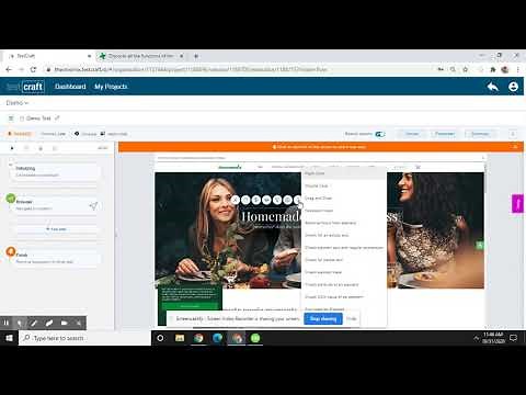 TestCraft : How to create Project and Test cases in Test Craft automation tools