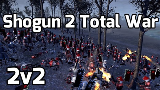 Shogun 2 Total War online battle #3 (2v2) - Cold action!