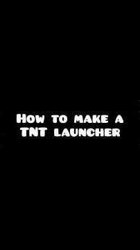 How to make a TNT Launcher in Minecraft #minecraft #minecraftshorts #tnt #redstone #gamerfleet
