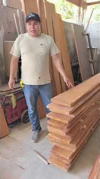 Wood drying! New project started in cedar wood.