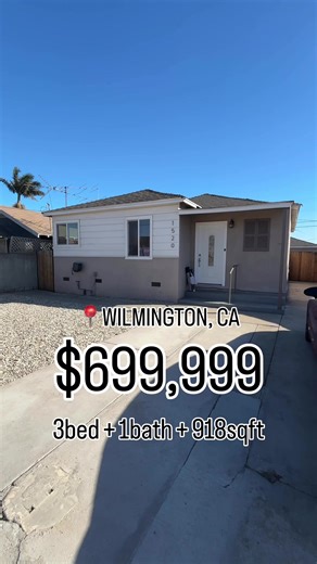 Modernized three-bedroom Wilmington home featuring a massive, secure lot with solar upgrades☀️🔑 COMMENT “W” for more info💬 📩DM for info and tours🏡! 📲(562)-212-9006 #wilmingtonca #southbay #socal #house #dreamhome Listed by Adela Randazzo