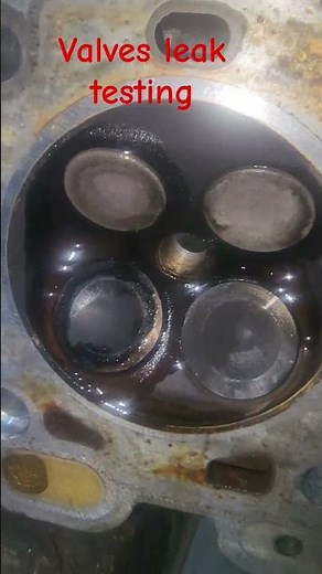 Volvo s40 valves leak test part 2 #automobile #mechanic #autofixing