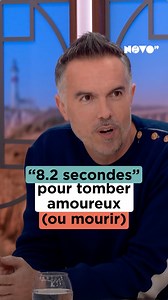 621K views · 7.8K reactions | Saviez-vous qu'il fallait s'embrasser pendant 8,2 secondes pour tomber amoureux ? @chattammaxime nous explique l'origine de son livre "8,2 secondes".  On a du Nouveau, du lundi au vendredi à 18h25 sur NOVO19 #litterature #roman #amour #histoiredamour #ecrivain | On a du nouveau | Facebook