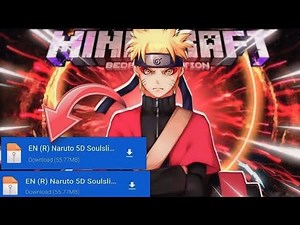 Naruto Anime Mod for Minecraft PE 1.21-1.21.100 [ Naruto Baryon Mode Available 💪] #addon #minecraft