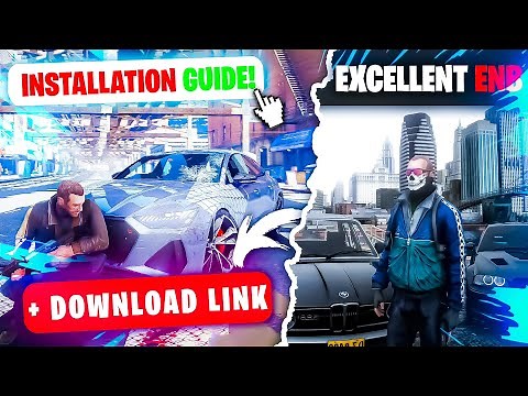 🔥How To Install Excellent ENB Graphics Mod In GTA 4 ✅| Remaster GTA IV (Low End PC)