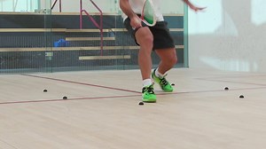 Former World Champion & World Number No.1, Thierry Lincou, breaks down his movement step by step, demonstrating basic drills that will make your movement more efficient. ⬇️ | SquashSkills