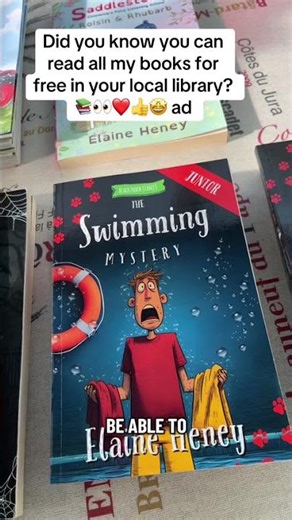 Did you know you can read all my books for free in your local library? 📚👀❤️👍🤩 ad #kidsbooks