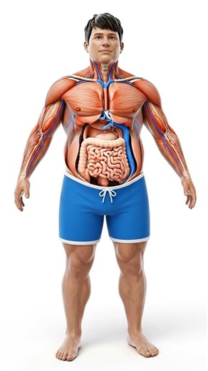 Incredible Body Transformation: From Fat to Fit Animation | Amazing 3D Health Journey