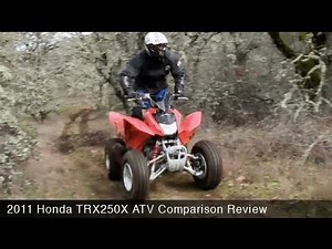 MotoUSA 2011 Honda TRX250X ATV Comparison Review