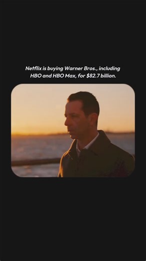 grief on Instagram: "@netflix 🤫 Everything you need to know about the Netflix-Warner Bros. deal so far: Netflix has agreed to buy Warner Bros. Discovery including HBO and major WB franchises - in a deal valued at $82.7 billion. Supporters say the merger could create a "global entertainment powerhouse," combining Netflix's streaming reach with Warner's iconic content library. Critics warn the deal would give Netflix massive control over the entertainment landscape, reducing competition and possi