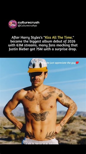 Harry Styles' 63M Debut Sparks Justin Bieber Comparison Online#celebritynews #timotheechalamet