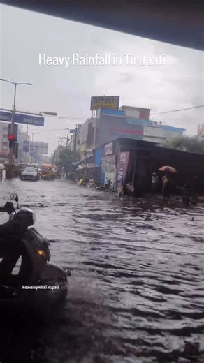 Heavy rainfall in Tirupati and situation at korlagunta signal 🙄😳 Follow @heavenlyhillstirupati #tirupati #heavenlyhillstirupati #tirupati_smart_city #thirupathiphotography #rainfall #heavyrain #tirupatiupdates #itsmytirupati #reels | Heavenly hills Tirupati