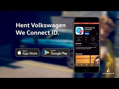 Installering og oprettelse af Volkswagen We Connect ID.