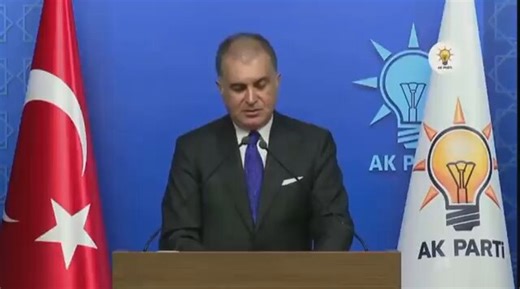 AK Parti Sözcüsü Ömer Çelik: (Bursa Büyükşehir Belediyesi'nin AK Parti'ye geçmesi hk.)"Demokratik mekanizma işledi ve Cumhur İttifakı'nın adayı, milletin verdiği irade neticesinde kazandı.Belediye meclisi üyeleri de millet iradesini temsil ediyor."