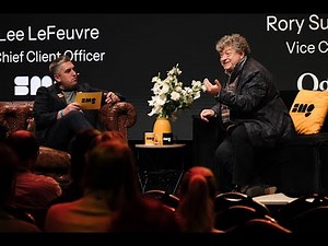 The Behavioural Economics of Retail Media with Rory Sutherland at Retail Media Summit UK