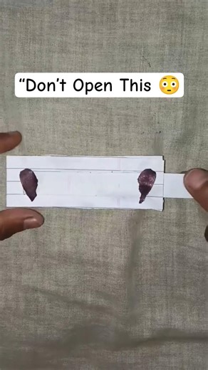 Day 1 | Secret Message Paper Craft 🤫 Don’t Open Until… 😱 #shorts