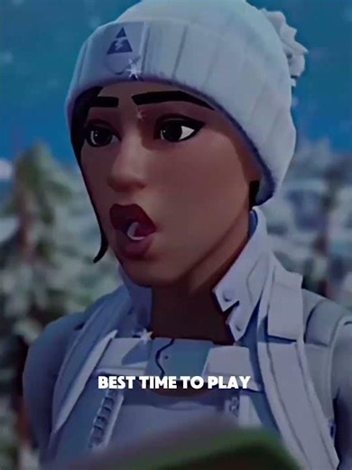 Playing Fortnite when it’s Christmas time just hits different ￼