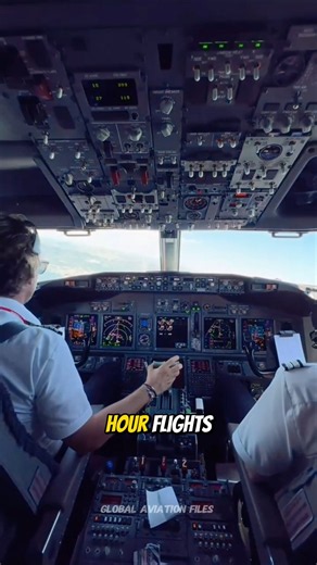 How do pilots sleep on Long hour flights.? #aviation #flight #pilot