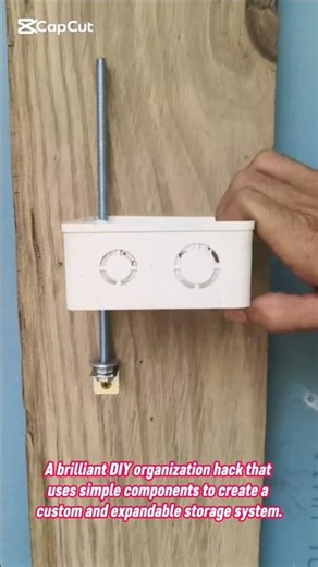 Screw & Parts Storage Hack: The Ultimate Workshop Organizer! #diy #tutorial #home #how