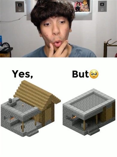 La nostalgia en minecraft... 💔 #minecraft #hardcore #minecraftshorts