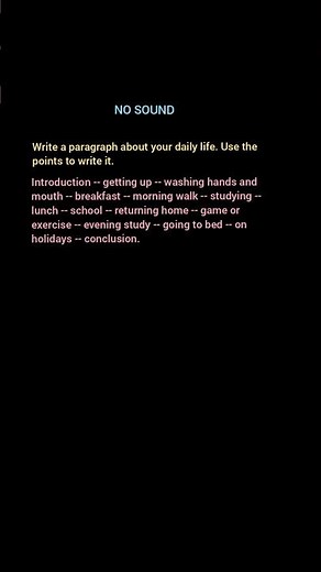 My Daily Life / Paragraph Writing Short Essay ( Above 120 Words )