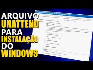 How to generate AUTOUNATTEND.XML for Windows installation and why I don't use it