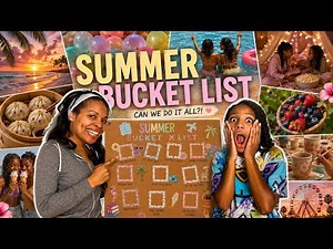☀️ DIY Viral Summer Bucket List 2026! Is This The PERFECT List? 👀