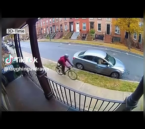 Car Door vs Cyclist