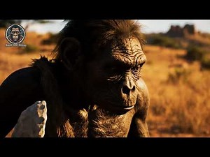 The Cave's Secret: Primitive Man's Perilous Climb and Discovery | Prehistoric Adventure