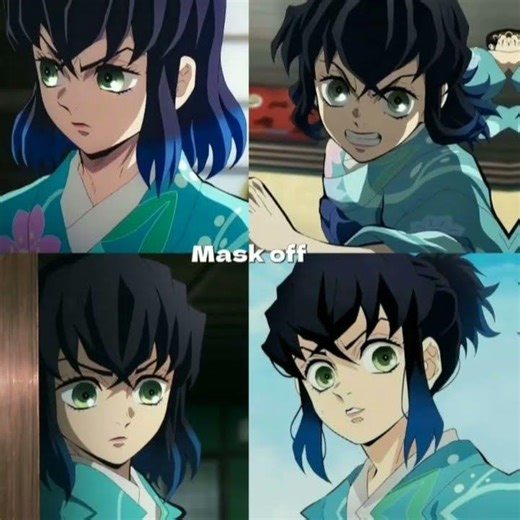 mask off 💫 #fypシ #trend #anime #demonslayer #facereveal