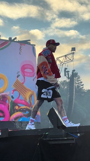 Chris Brown Live at Breezy Bowl in Marlay Park