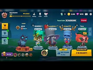 Zooba New Update Squad 20 Level Nix Buck Bruce Earl Paolo Gameplay