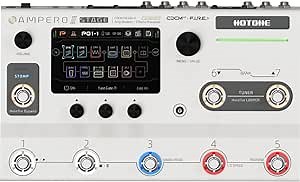 HOTONE Multi-Effect Pedal Processor, Touchscreen, Guitar, Bass, Amplifier, Modeling, IR Cabinets, Simulation, Dual Effect Chains with FX Loop MIDI I/O Stereo OTG, Audio Interface