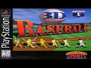 3D Baseball | #ps1 #baseball