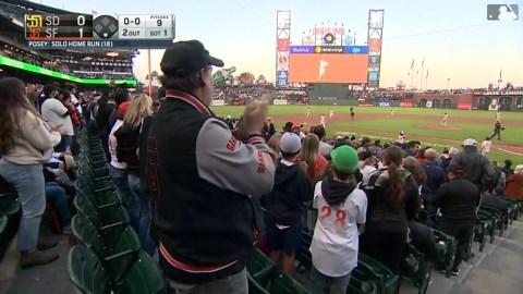 Buster Posey's solo home run