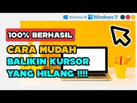 🔥How to Fix Missing Cursor/Arrow on Windows 11 & Windows 10 Laptops (LATEST)