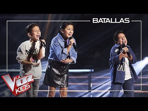 Nina, Adrián and Samuel - Te espero aquí | Battles | The Voice Kids Antena 3 2023