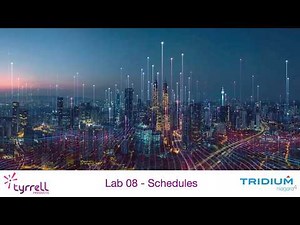 Lab 8 - How to make time schedules in Tridium Niagara 4 ~ TBT N4 TCP