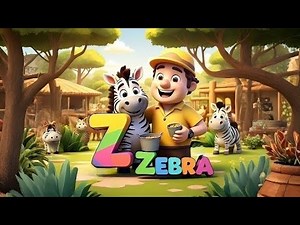 Z is for Zebra | ABC Song | Fun Alphabet Song for Kids | Learn with Joy!
